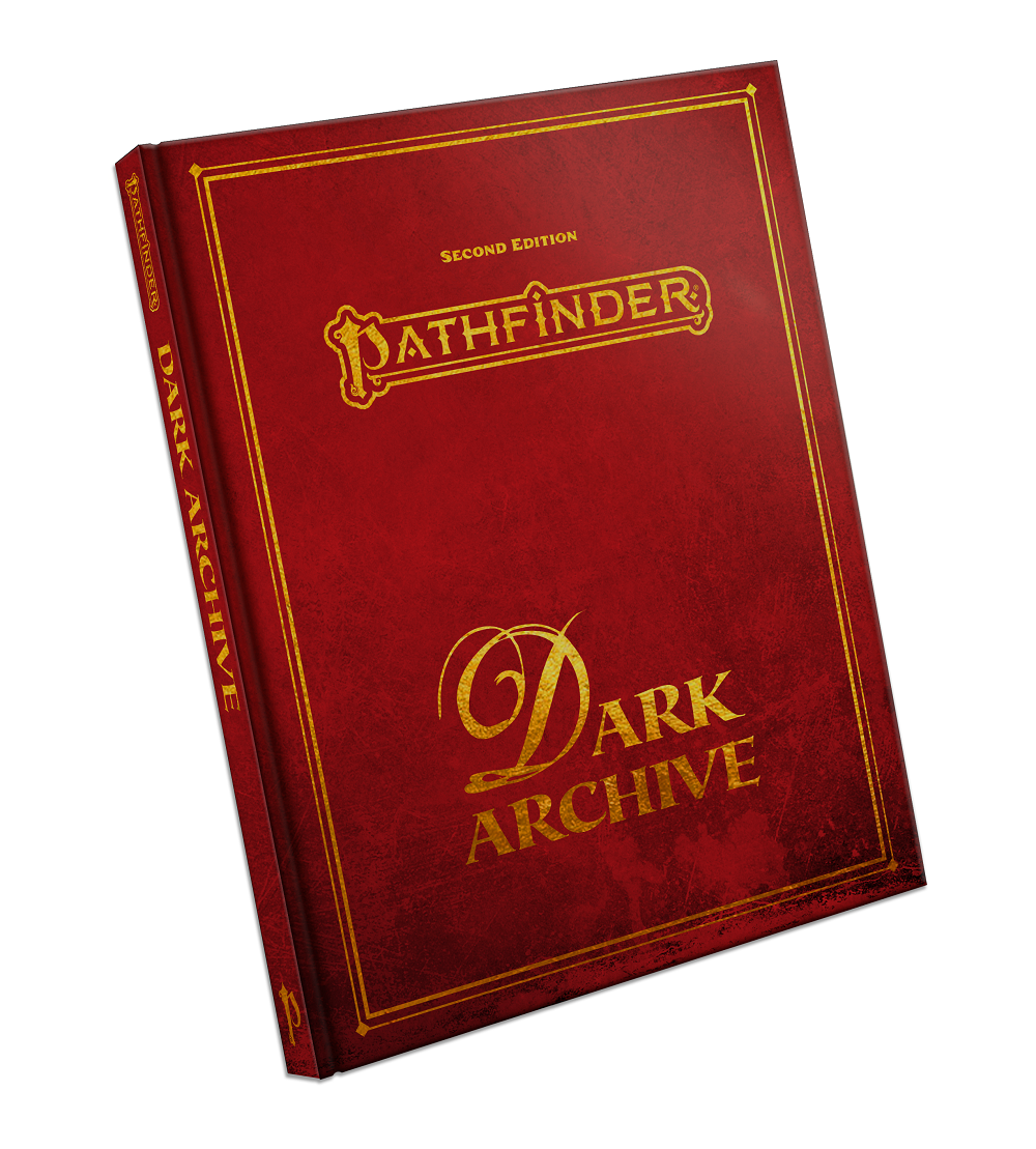 PATHFINDER 2E DARK ARCHIVE SPECIAL EDITION HC Pathfinder Paizo    | Red Claw Gaming