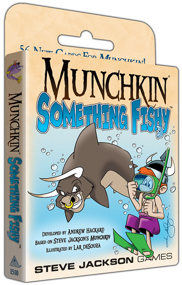 MUNCHKIN SOMETHING FISHY Board Games Steve Jackson    | Red Claw Gaming