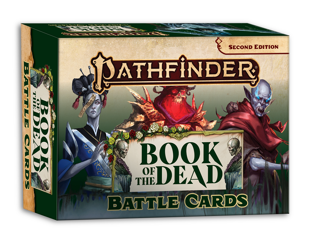 PATHFINDER 2E BOOK OF THE DEAD BATTLE CARDS Pathfinder Paizo    | Red Claw Gaming