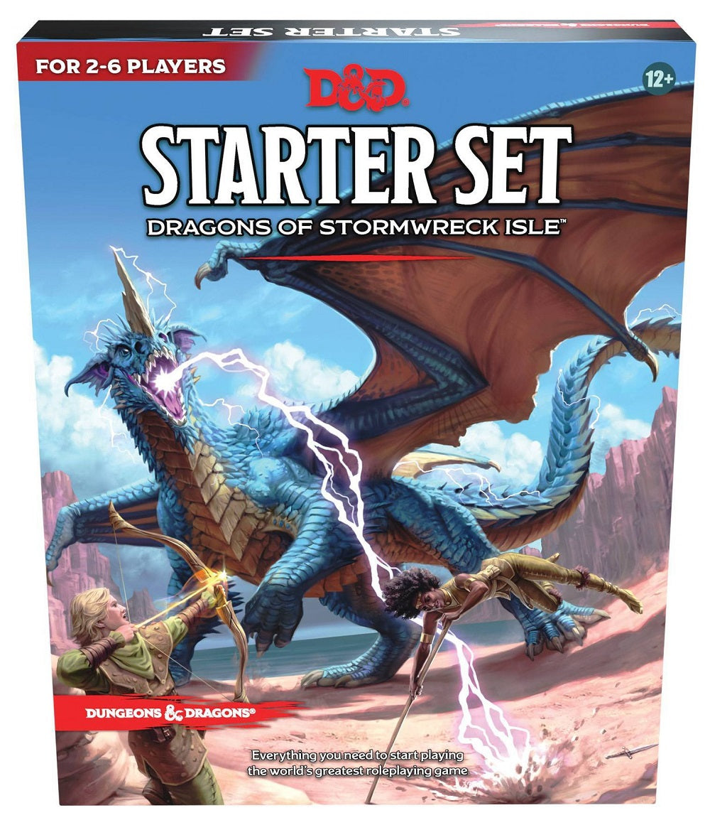 D&D RPG STARTER SET DRAGONS OF STORMWRECK ISLAND D&D Book Wizards of the Coast    | Red Claw Gaming