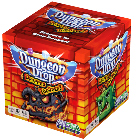 Dungeon Drop, Dropped too Deep! Board Games Phase Shift Games    | Red Claw Gaming