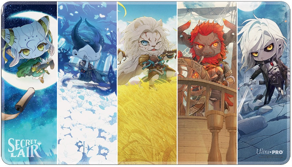 PLAYMAT MTG SECRET LAIR/LI'L WALKERS HOLOFOIL Playmat Ultra Pro    | Red Claw Gaming