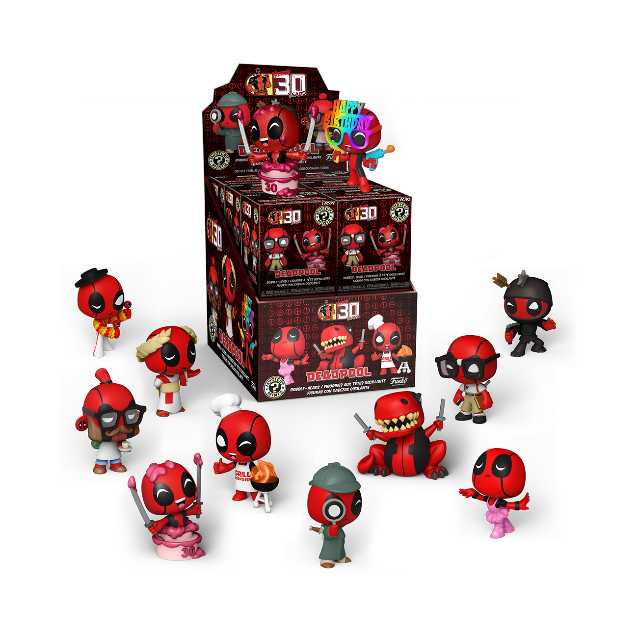 Deadpool Nerdy 30 Years Cool Things Universal DIstribution    | Red Claw Gaming