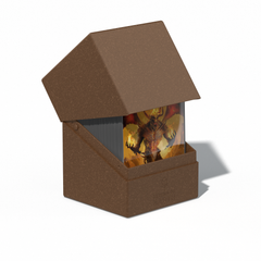 UG Return to Earth Boulder Deck Box 100+ Brown Deck Box Ultimate Guard    | Red Claw Gaming