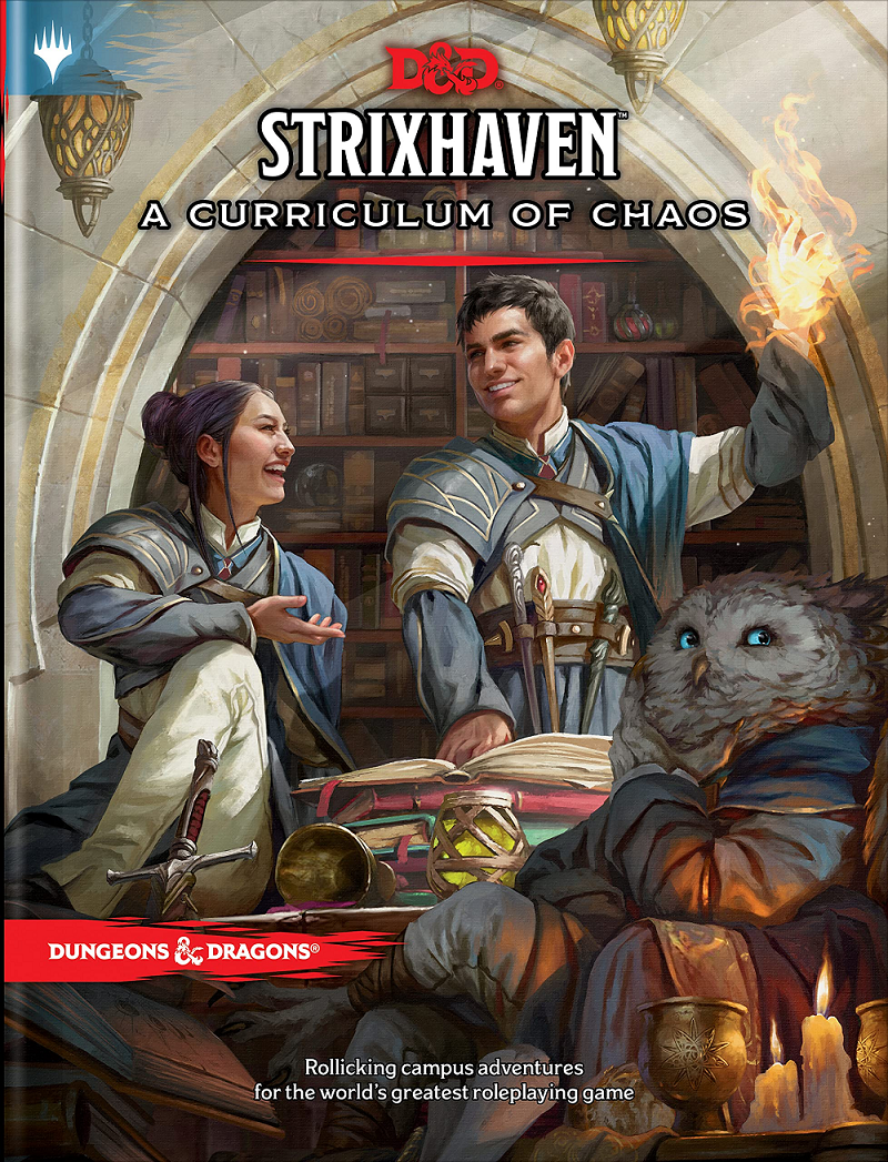 D&D RPG STRIXHAVEN CURRICULUM OF CHAOS HC D&D Book Wizards of the Coast    | Red Claw Gaming