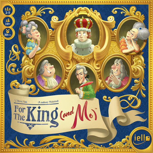 For the King and Me Board Game Iello    | Red Claw Gaming
