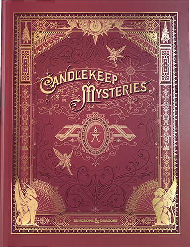 D&D RPG CANDLEKEEP MYSTERIES HC ALTERNATIVE ART COVER D&D Book Wizards of the Coast    | Red Claw Gaming