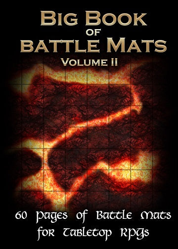BIG BOOK OF BATTLE MATS VOLUME 2 Role Playing Universal DIstribution    | Red Claw Gaming