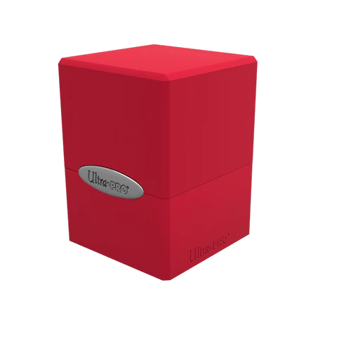 ULTRA PRO D-BOX SATIN CUBE Deck Box Ultimate Guard Hot Pink   | Red Claw Gaming