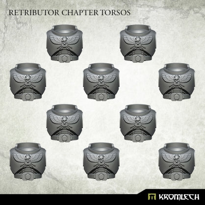 Retributor Chapter Torsos (10) Minatures Kromlech    | Red Claw Gaming