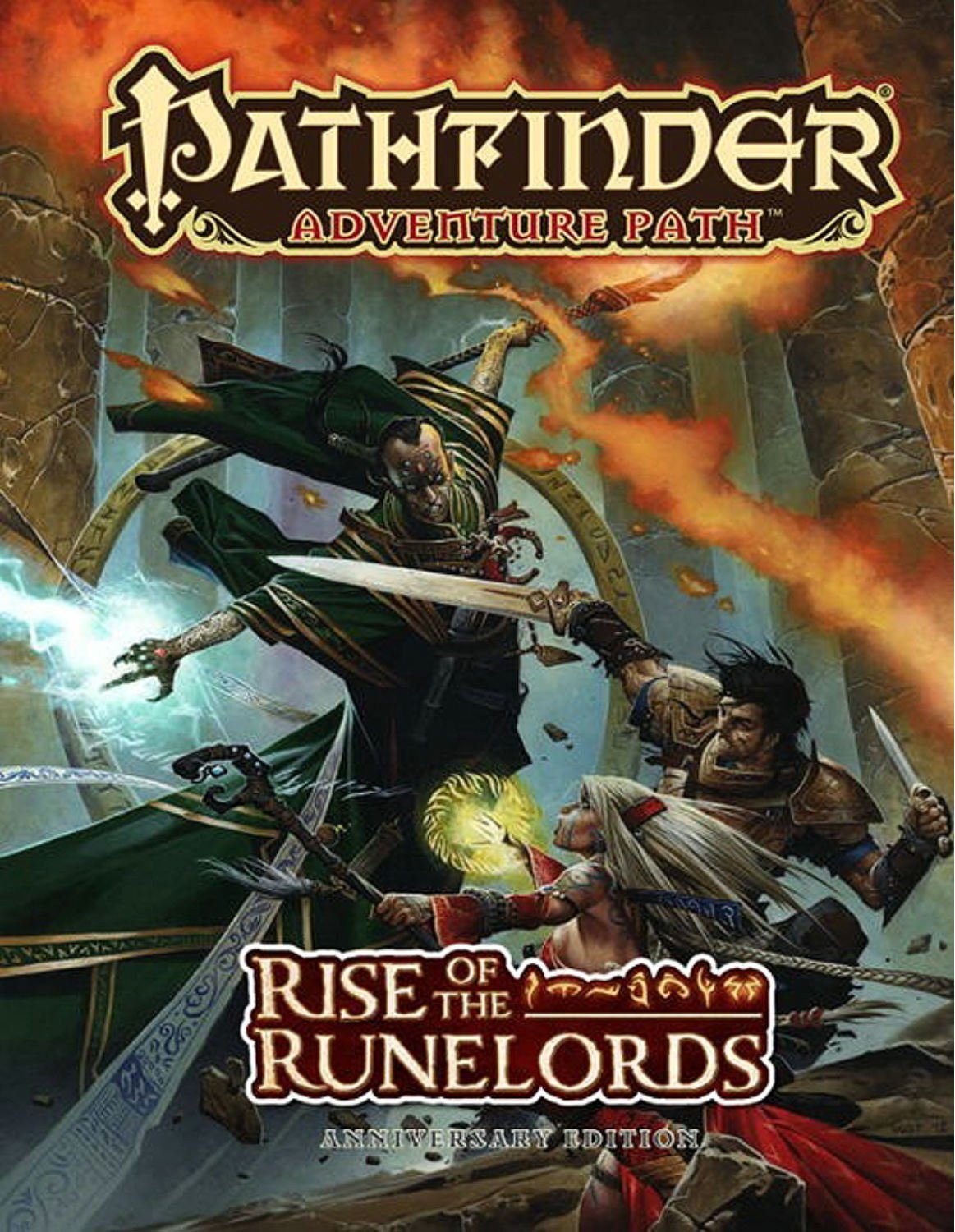 Pathfinder Adventure Path Rise of the Runelords Anniversary Edition Pathfinder Paizo    | Red Claw Gaming