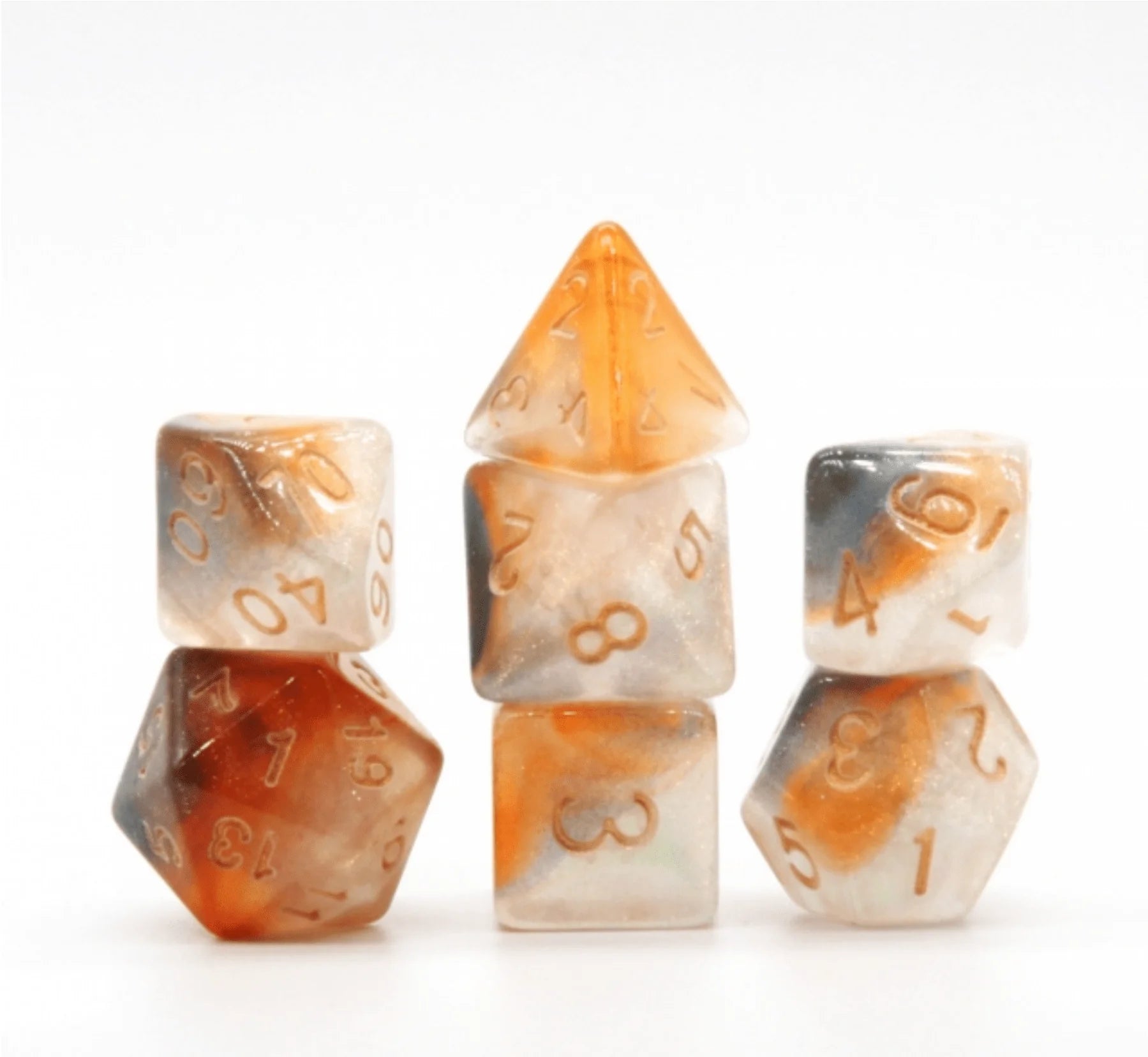 RISING NEBULA RPG DICE SET Dice & Counters Foam Brain Games    | Red Claw Gaming