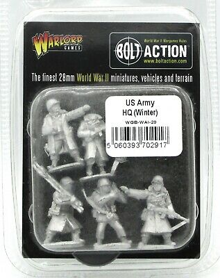 US Army Command (Winter) American Warlord Games    | Red Claw Gaming