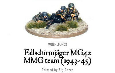 Fallschirmjager MG42 MMG team Germany Warlord Games    | Red Claw Gaming