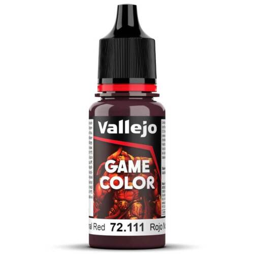 GAME COLOR 111-18ML. NOCTURNAL RED Vallejo Game Color Vallejo    | Red Claw Gaming