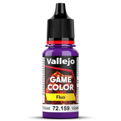 GAME COLOR 159-18ML. FLUORESCENT VIOLET Vallejo Game Color Vallejo    | Red Claw Gaming