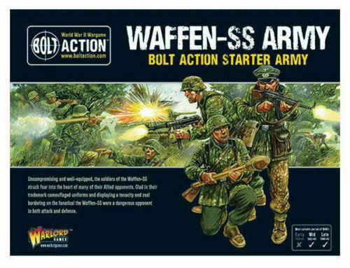 Waffen SS Starter Army Germany Warlord Games    | Red Claw Gaming
