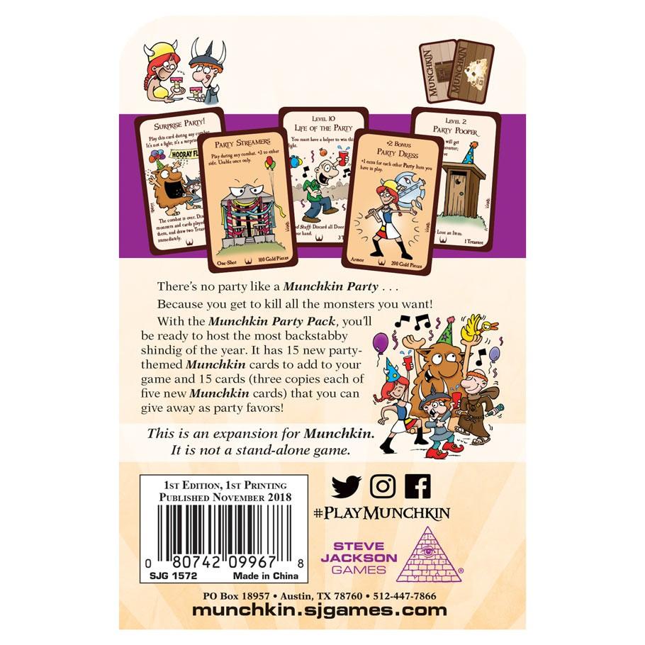 Munchkin Party Pack Board Games Steve Jackson    | Red Claw Gaming
