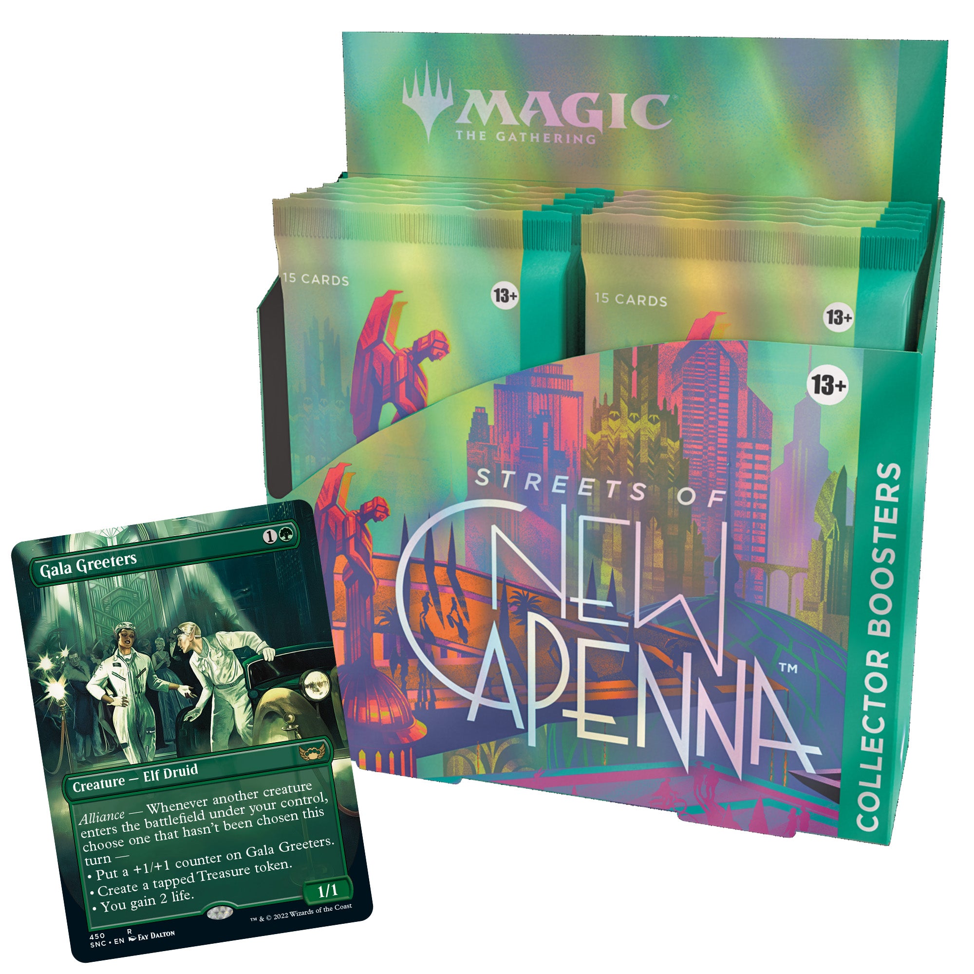 The Streets of New Capenna Collector Booster Box Sealed Magic the Gathering Wizards of the Coast    | Red Claw Gaming