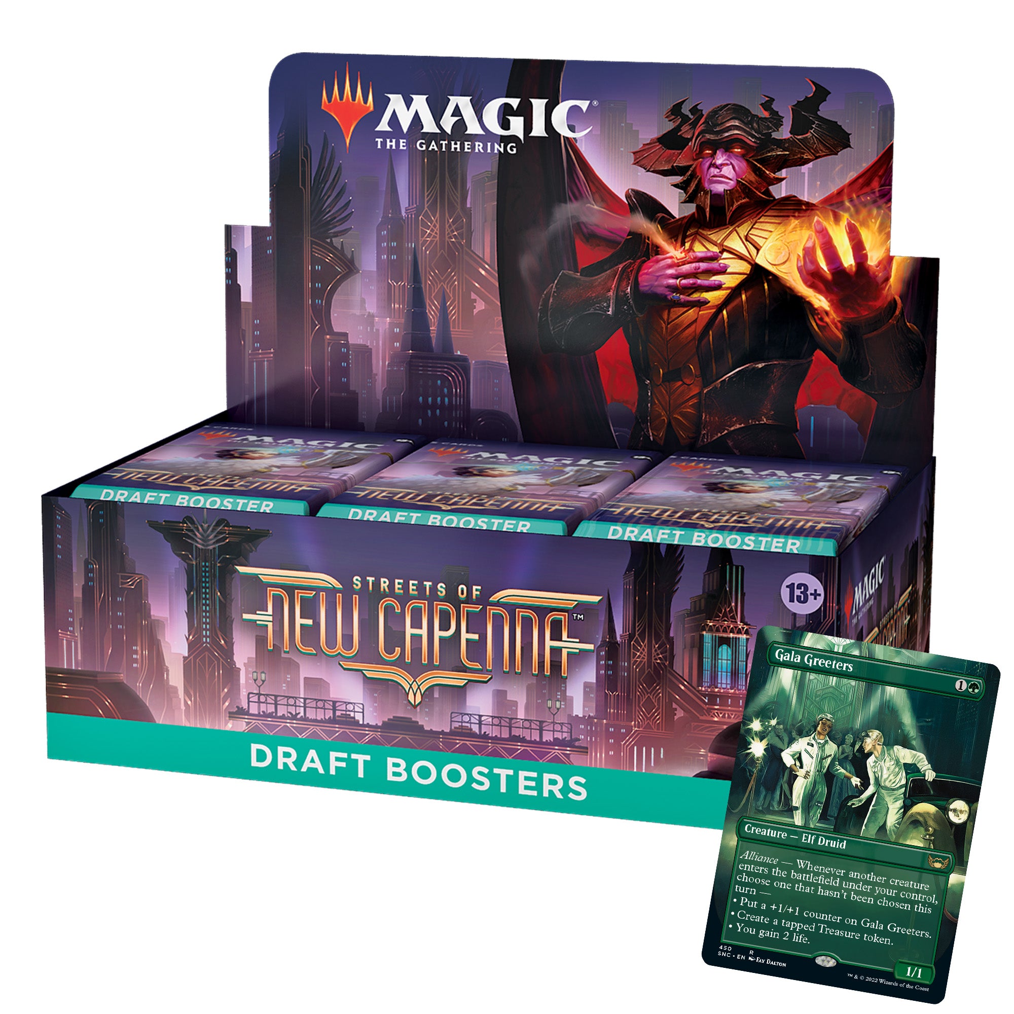 The Streets of New Capenna Draft Booster Box Sealed Magic the Gathering Wizards of the Coast (Sealed)    | Red Claw Gaming