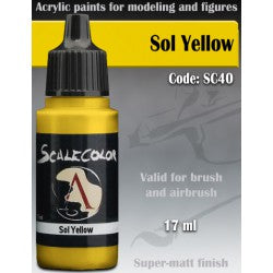 SOL YELLOW SC40 Scale Color Scale 75    | Red Claw Gaming