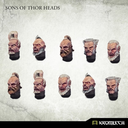 Sons of Thor Heads Minatures Kromlech    | Red Claw Gaming