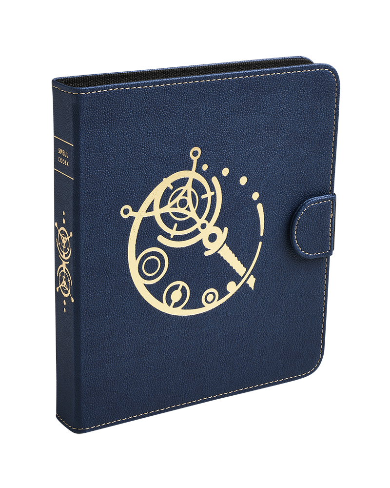 Dragon Shield Spell Codex - Midnight Blue Dragon Shield Dragon Shield    | Red Claw Gaming