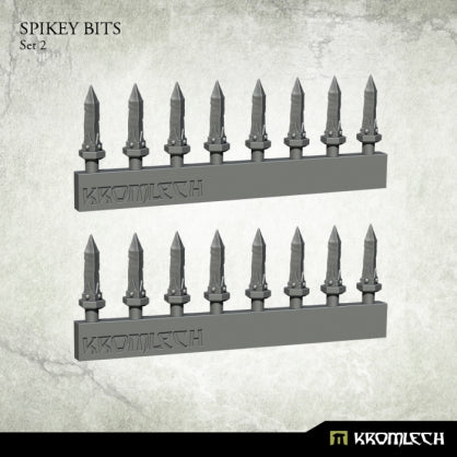 Spikey Bits Set 2 (16) Minatures Kromlech    | Red Claw Gaming