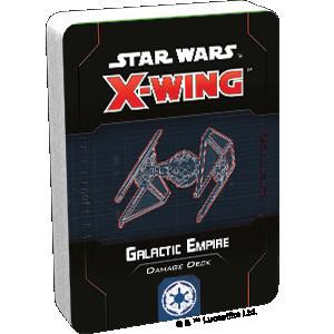 Star Wars X-Wing 2nd Edition Galactic Empire Damage Deck Star Wars: X-Wing Fantasy Flight Games    | Red Claw Gaming
