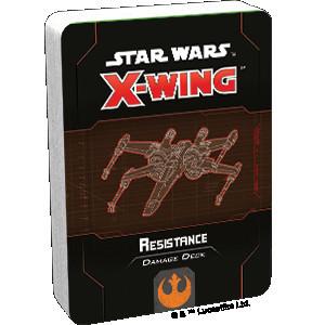 Star Wars X-Wing 2nd Edition Resistance Damage Deck Star Wars: X-Wing Fantasy Flight Games    | Red Claw Gaming