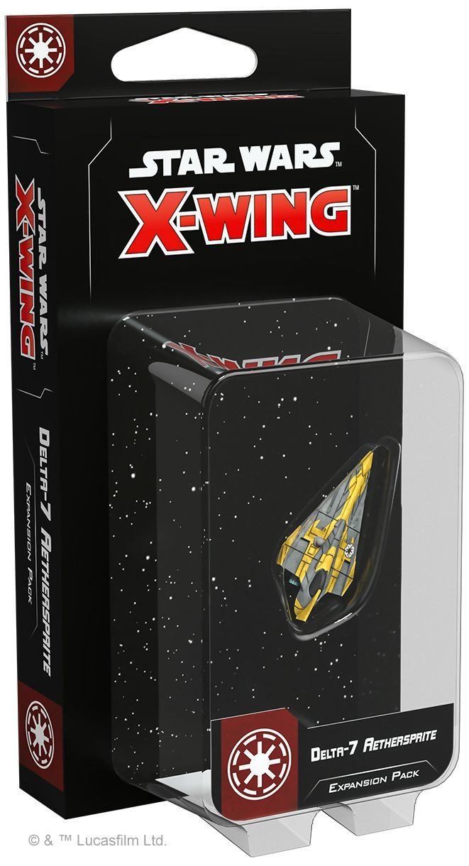 Star Wars X-Wing 2nd Edition Delta-7 Aethersprite Star Wars: X-Wing Fantasy Flight Games    | Red Claw Gaming