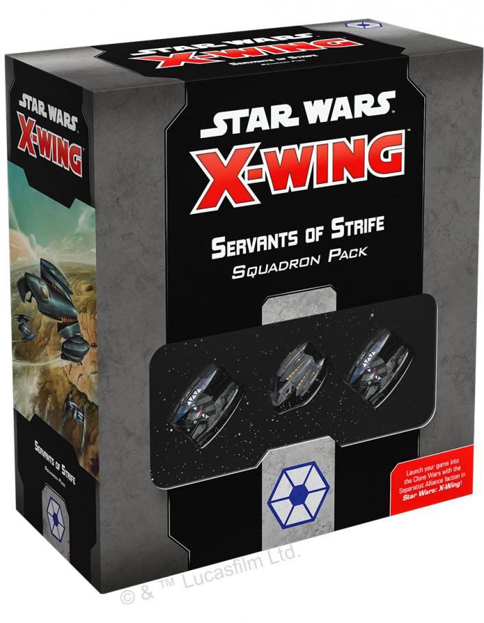 Star Wars X-Wing 2nd Edition Servants of Strife Squadron Pack Star Wars: X-Wing Fantasy Flight Games    | Red Claw Gaming