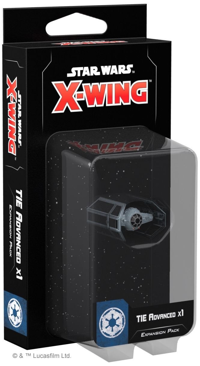 Star Wars X-Wing 2nd Edition TIE Advanced X1 Star Wars: X-Wing Fantasy Flight Games    | Red Claw Gaming
