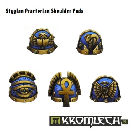 Stygian Praetorian Shoulder Pads (10) Minatures Kromlech    | Red Claw Gaming