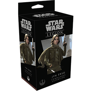 Jyn Erso Commander Star Wars: Legion Fantasy Flight Games    | Red Claw Gaming