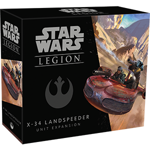X-34 Landspeeder Unit Expansion Star Wars: Legion Fantasy Flight Games    | Red Claw Gaming