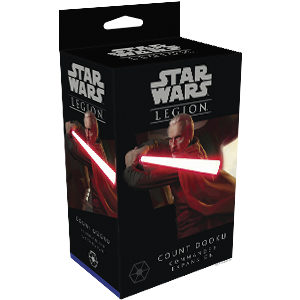 Count Dooku Commander Expansion Star Wars: Legion Fantasy Flight Games    | Red Claw Gaming