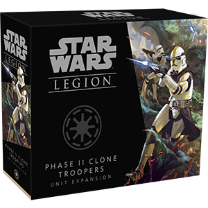 Phase II Clone Troopers Unit Expansion Star Wars: Legion Fantasy Flight Games    | Red Claw Gaming