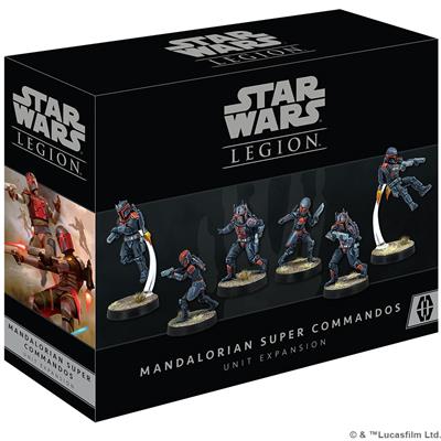 Star Wars Legion Mandalorian Super Commandos Unit Expansion Star Wars: Legion Fantasy Flight Games    | Red Claw Gaming