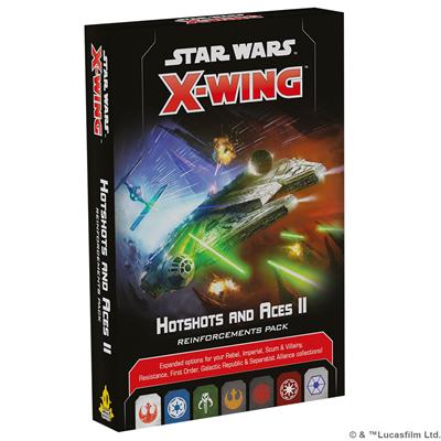 Star Wars X-Wing Hotshots and Aces 2 Reinforcements Pack Star Wars: X-Wing Fantasy Flight Games    | Red Claw Gaming