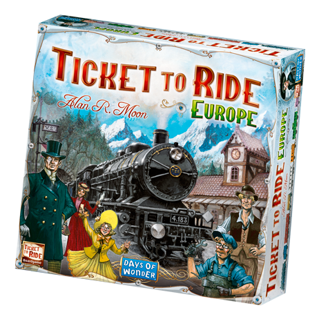 Ticket to Ride Europe Board Game Asmodee    | Red Claw Gaming