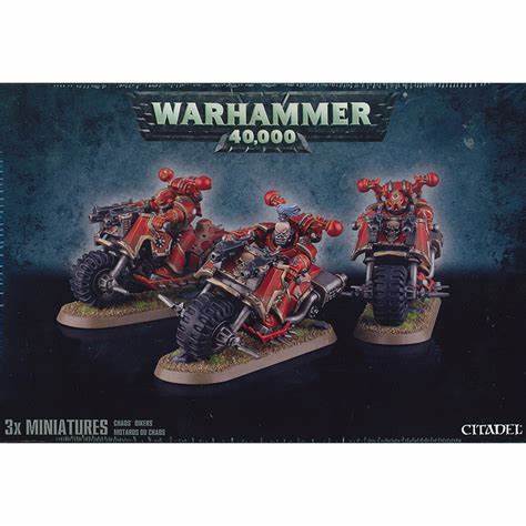 CHAOS SPACE MARINES BIKERS Chaos Space Marines Games Workshop | Red Claw Gaming