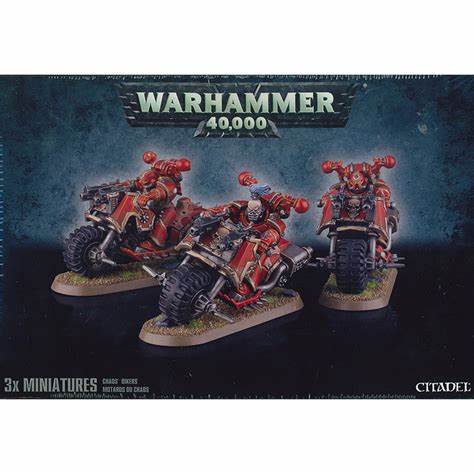 CHAOS SPACE MARINES BIKERS Chaos Space Marines Games Workshop    | Red Claw Gaming