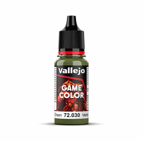 GAME COLOR 030-18ML. GOBLIN GREEN Vallejo Game Color Vallejo    | Red Claw Gaming