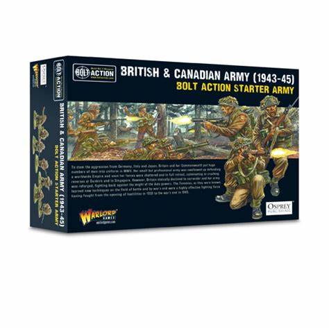 British and Canadian Starter Army British Warlord Games    | Red Claw Gaming