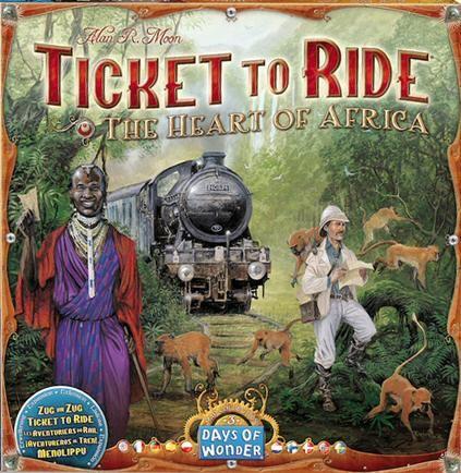 Ticket to Ride Africa Expansion Board Game Asmodee    | Red Claw Gaming