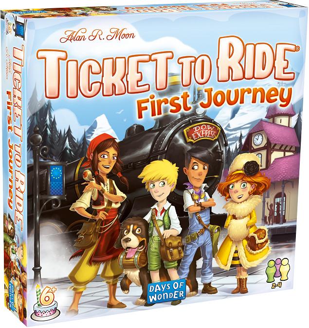 Ticket to Ride Europe First Journey Board Game Asmodee    | Red Claw Gaming
