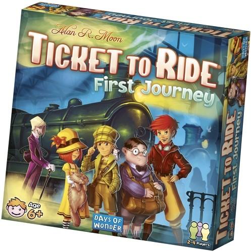 Ticket to Ride First Journey Board Game Asmodee    | Red Claw Gaming