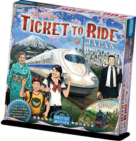 Ticket to Ride Japan Board Game Asmodee    | Red Claw Gaming