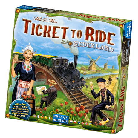 Ticket to Ride Map Collection 4 Nederland Board Game Asmodee    | Red Claw Gaming